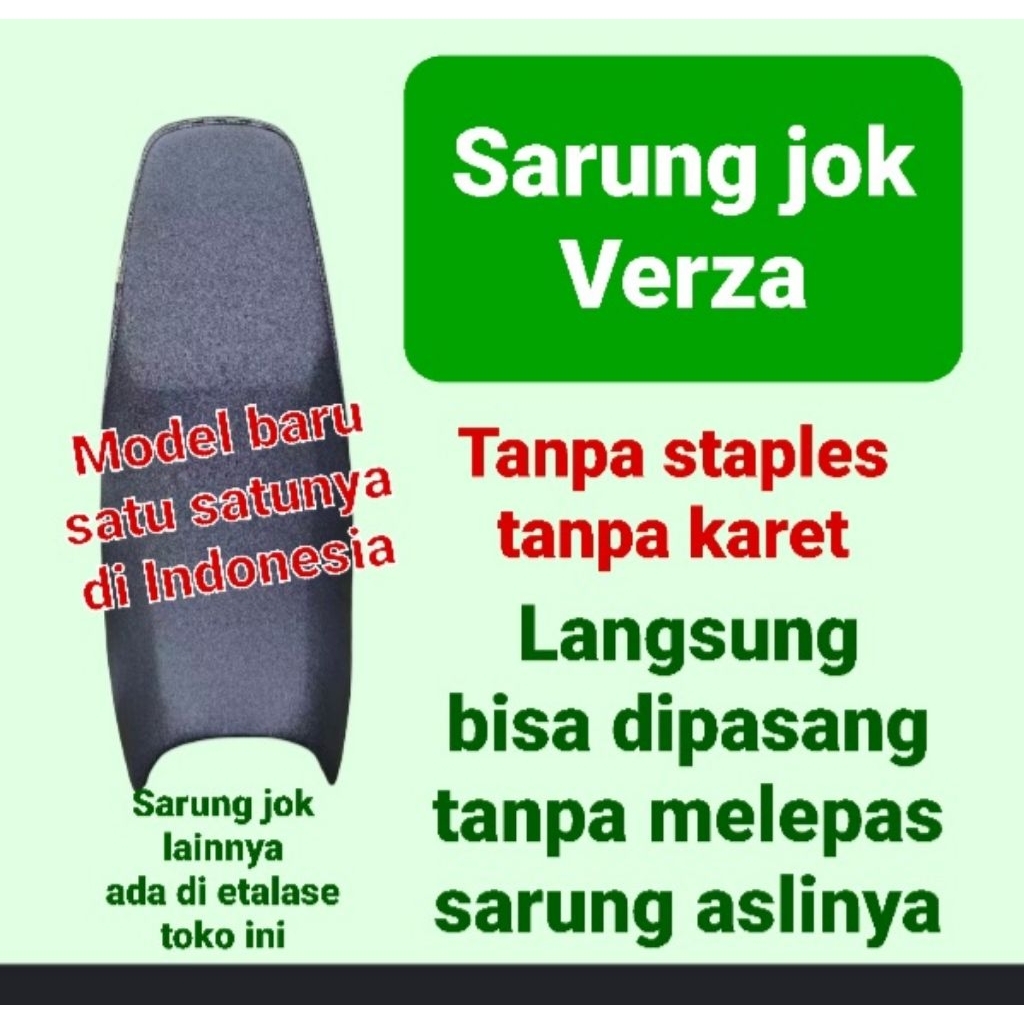 Sarung jok motor CB 150 Verza, cover jok Verza