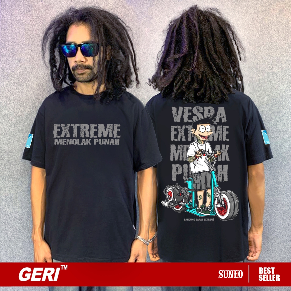 kaos Vespa Geri original - suneo