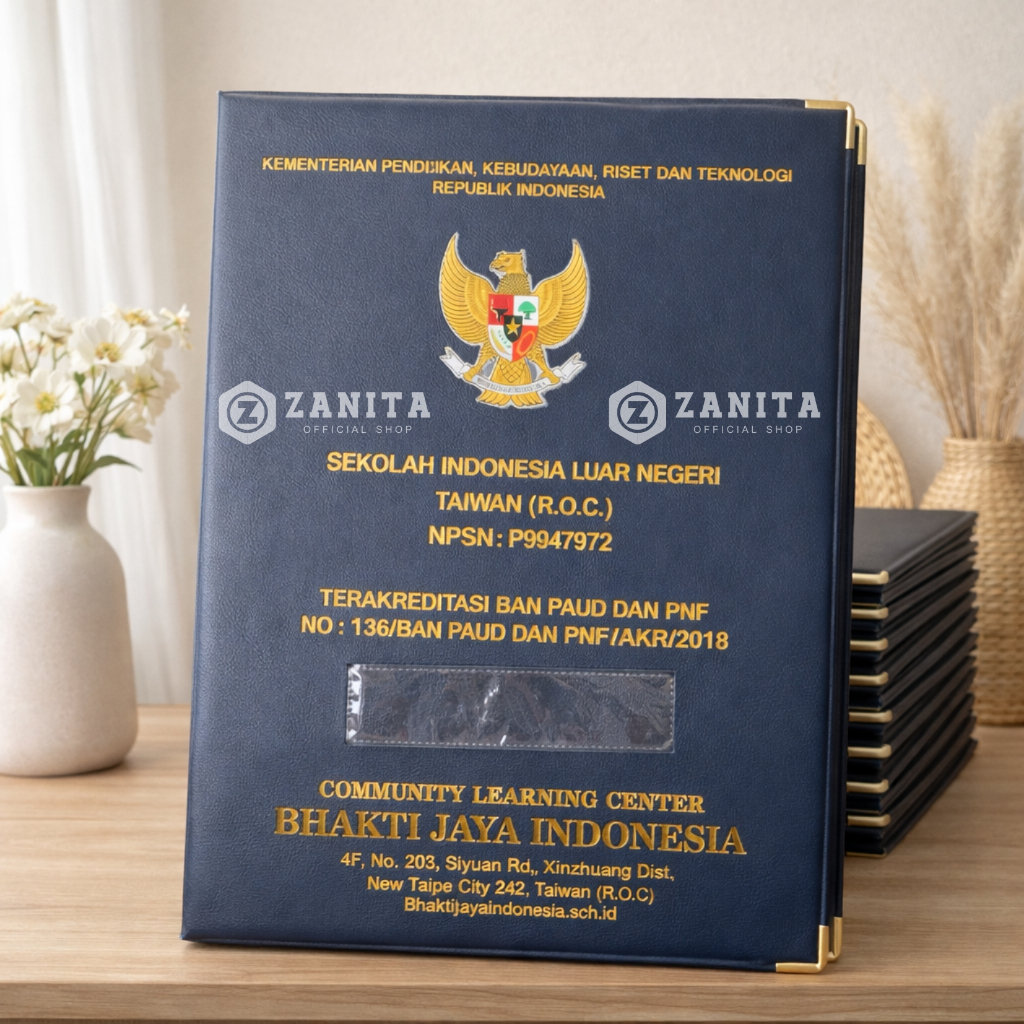 MAP RAPORT MAP IJAZAH K13 HOTPRINT CUSTOM LOGO FULL COLOR | MAP SERTIFIKAT WISUDA