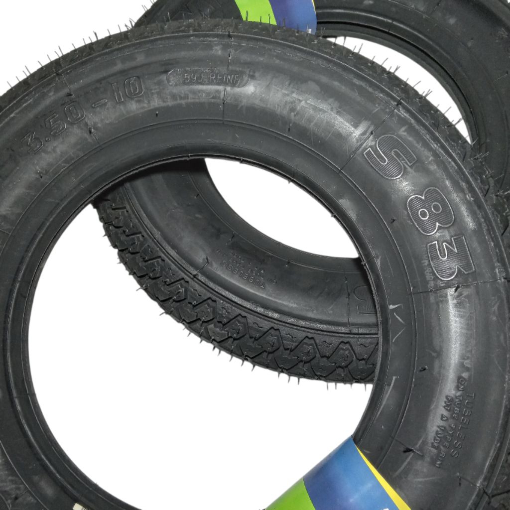 Ban Michelin 350-10 ring 10 tubless Vespa Super Sprint Px Excel