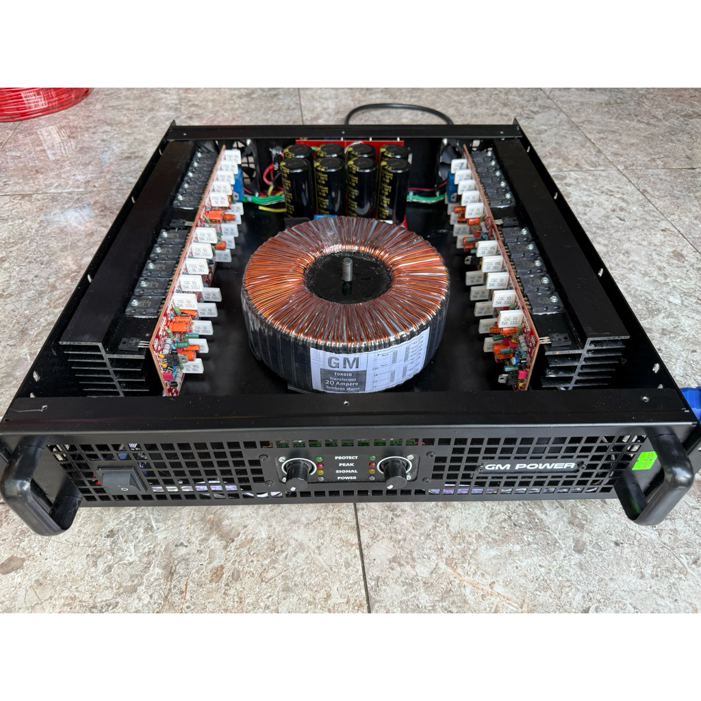 Power Amplifier rakitan 20 amper btl 55vac versi 2u