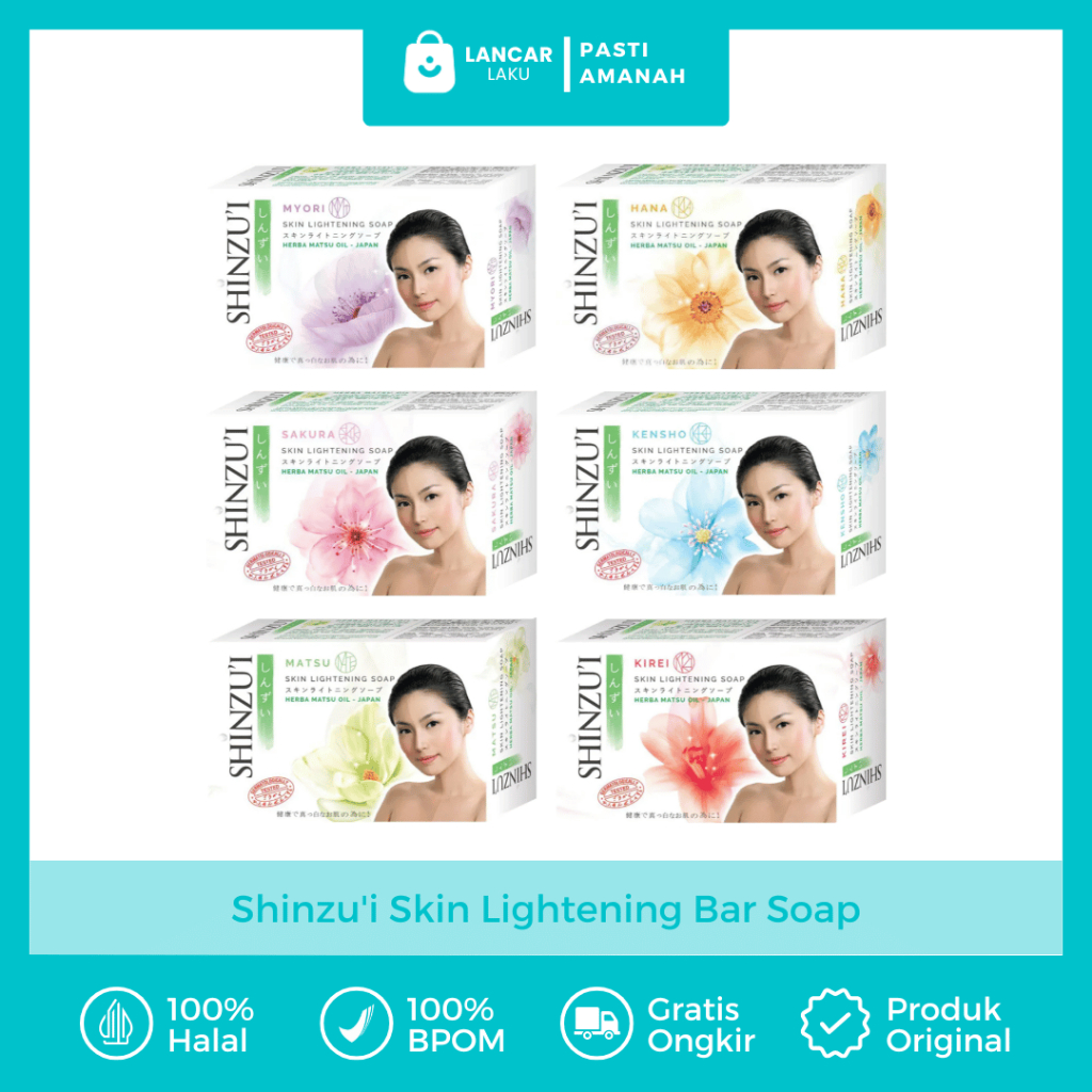 Sabun Pemutih Wajah Badan Dan Muka Glowing Memutihkan Pencerah Kulit Wangi Tahan Lama Sabun Mandi Sh