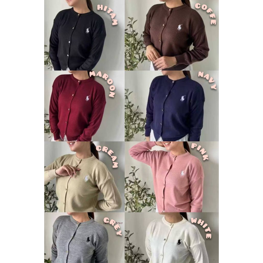 cardigan polo