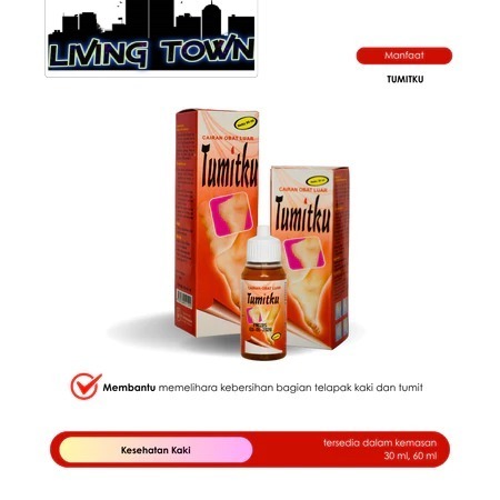 TUMITKU MENGATASI KAKI PECAH 30ML / TUMITKU OBAT HERBAL MENGATASI KAKI PECAH PECAH KAPALAN / Tumitku