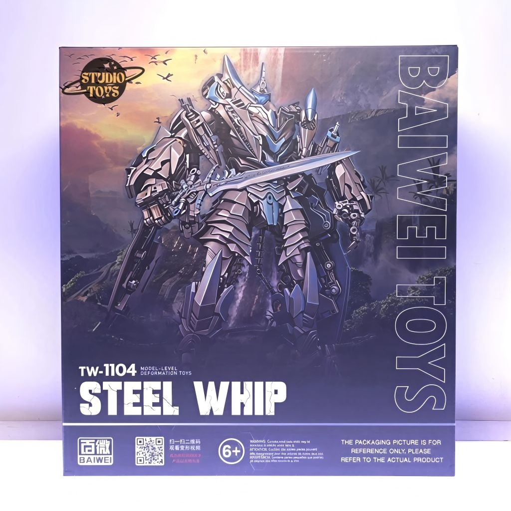 Baiwei Toys TW-1104 TW1104 Steel Whip aka Oversized KO AOE Dinobot Strafe
