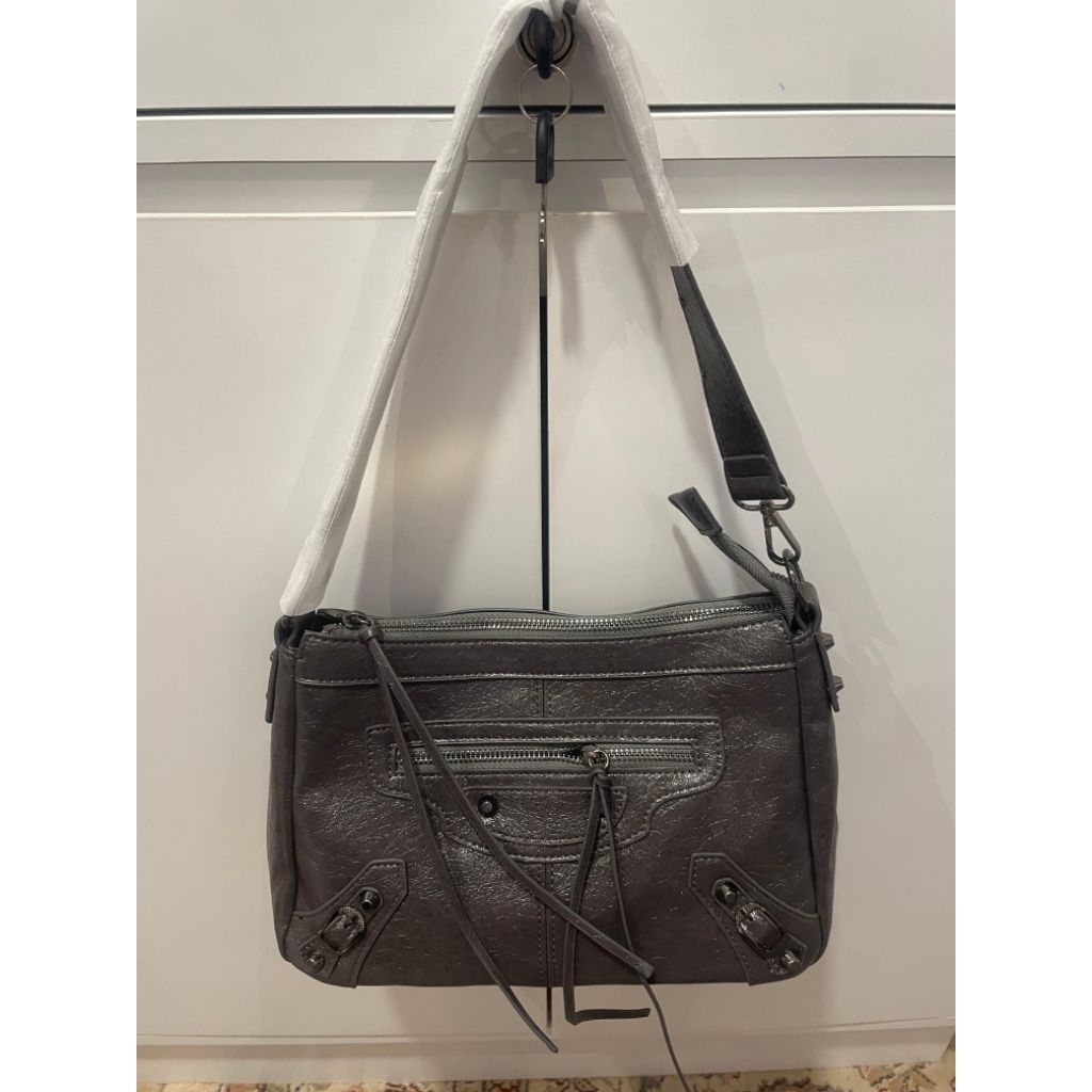 Tas Wanita BAL Sintetis Suede Motorcycle Fashion Bag