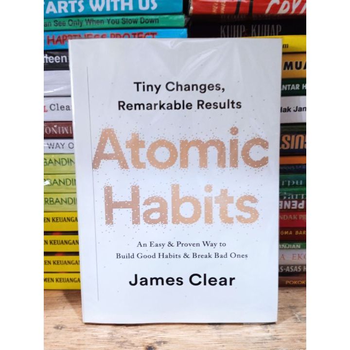 Mediaduatiga - Buku terjemahan Atomic Habits by James Clear - Bahasa Indonesia