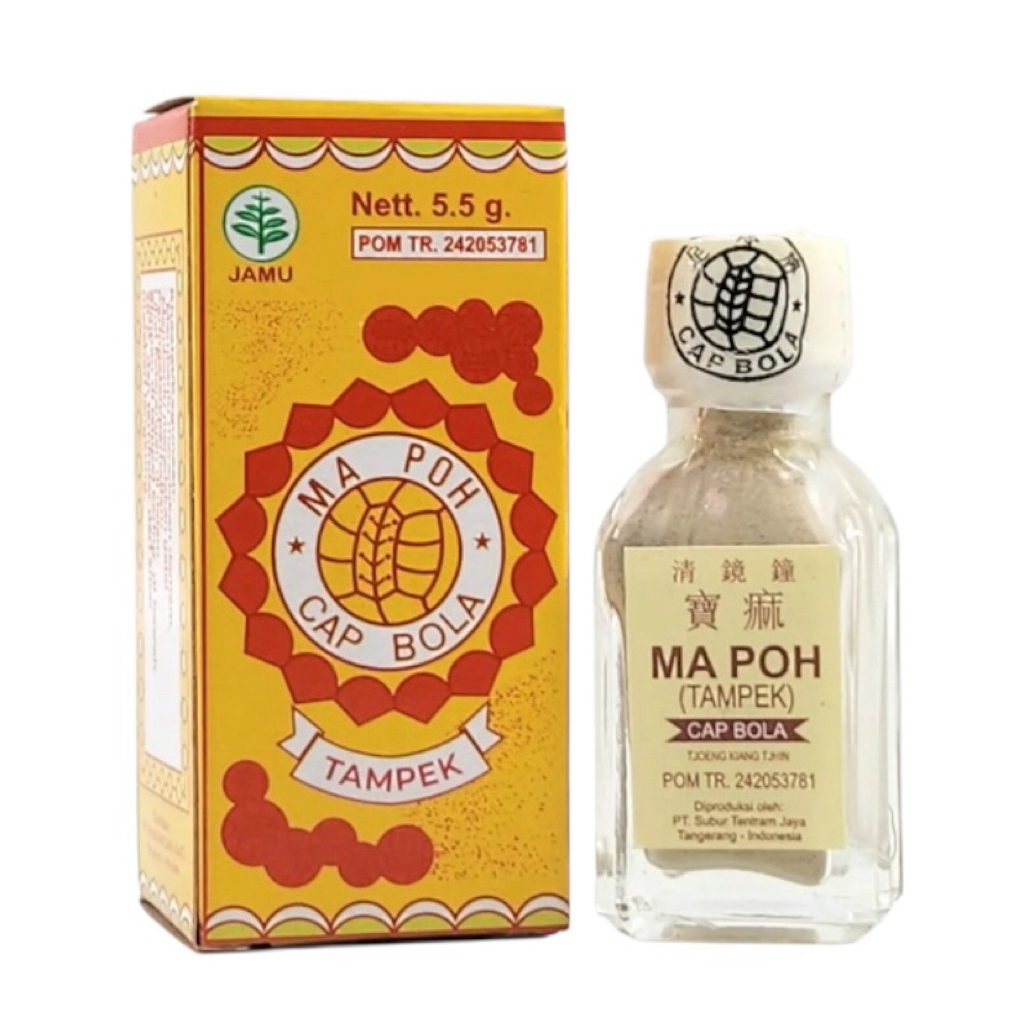 MA POH TAMPEK CAP BOLA / obat tampek