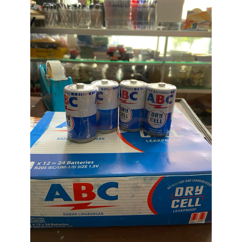 Batre ABC besar (1set 2pcs)