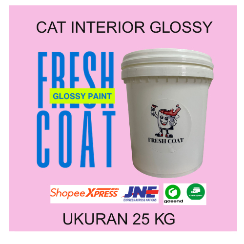 CAT TEMBOK INTERIOR GLOSSY ANTI NODA FRESHCOAT 25KG