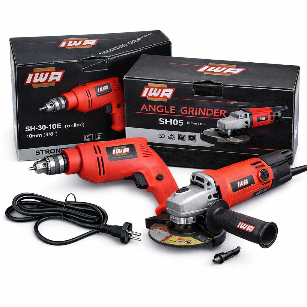 PROMO IWA Angle Grinder 100mm SH05 Mesin Gurinda Listrik Alat Potong Keramik Gerinda 4 Inch Potong P