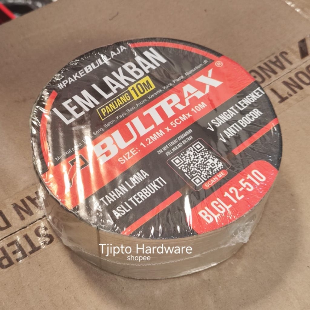 Lakban Seng Bull 10 Meter Anti Bocor Lem Talang