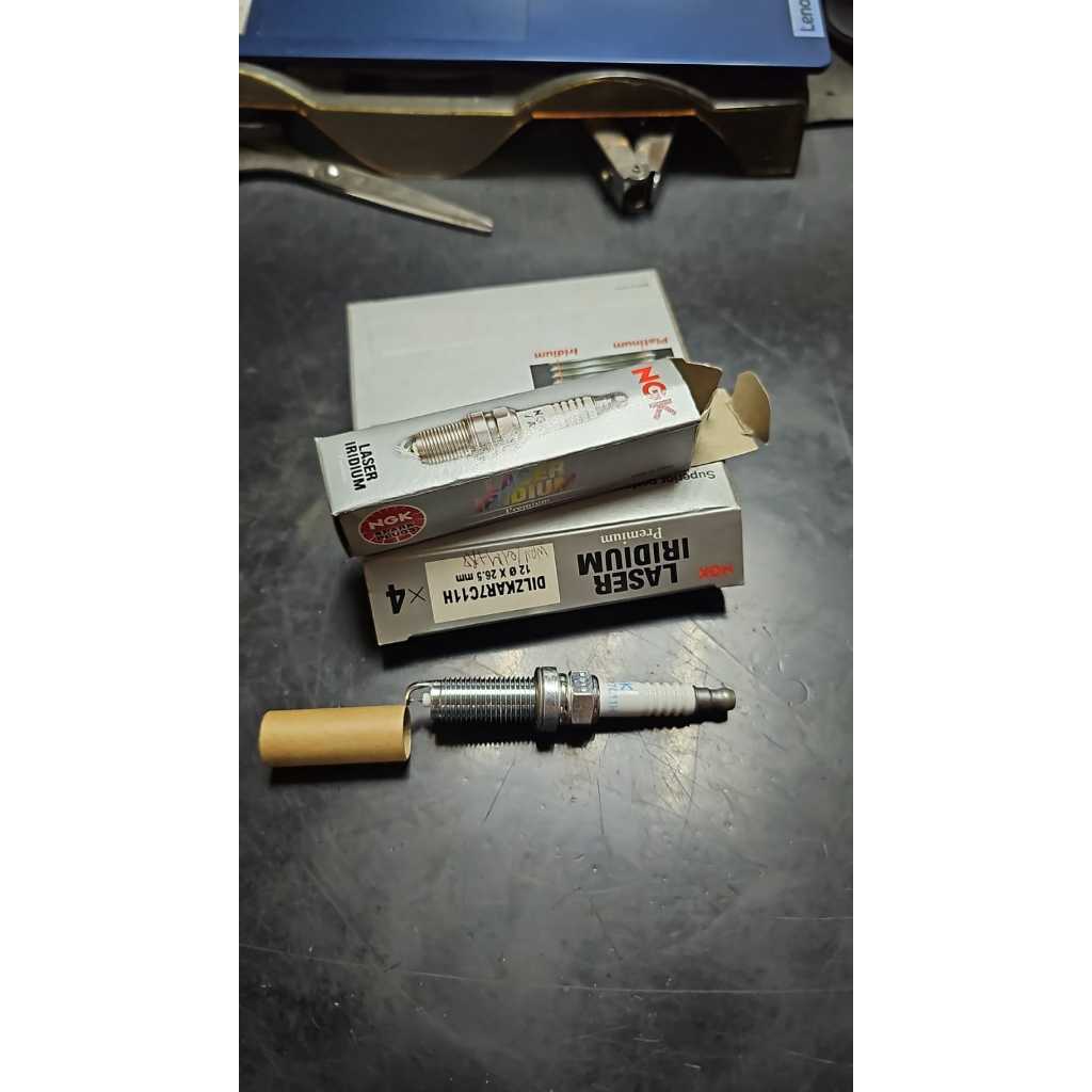 Busi Laser Iridium NGK Original Honda 1 set City hatchback BRV HRV Jazz Original