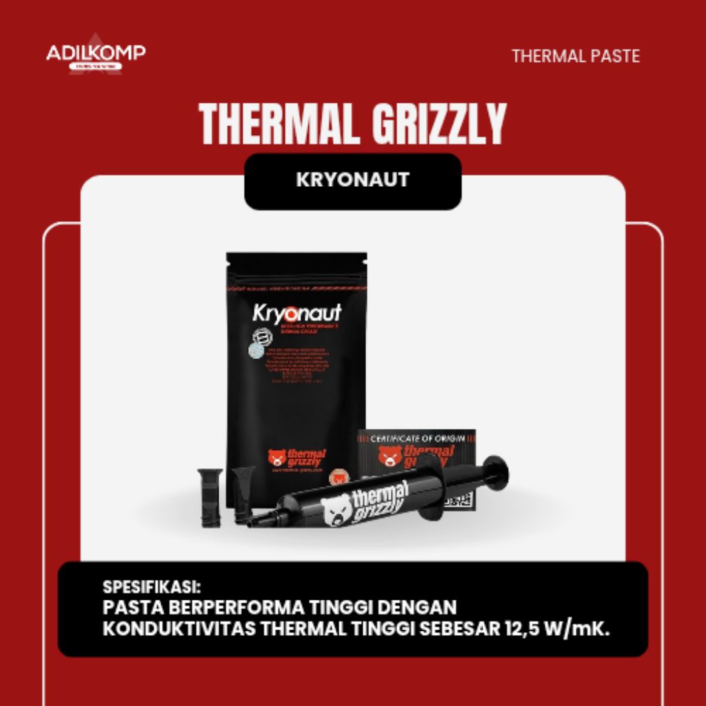 THERMAL PASTE GRIZZLY KRYONAUT