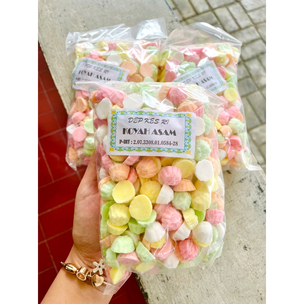 Koyah Asem 1kg 500gr Permen Citrun Asam