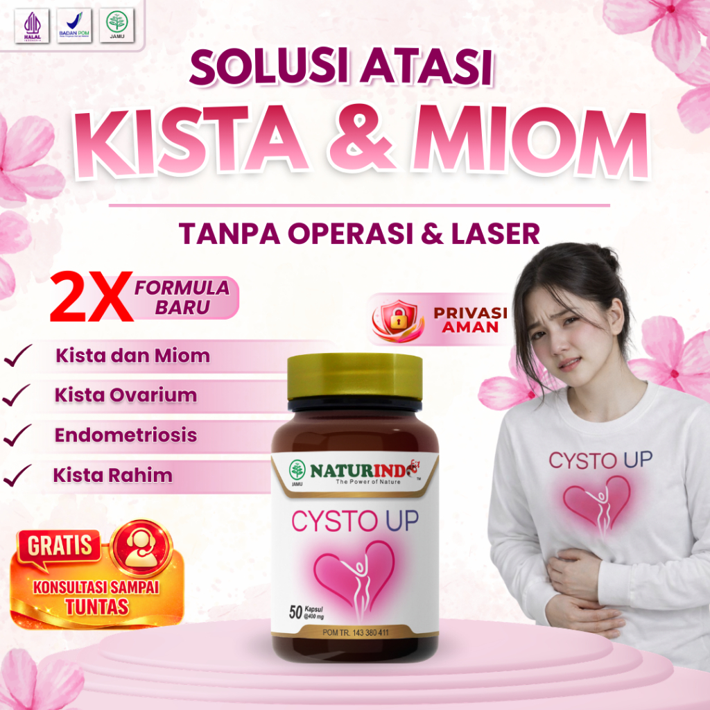 Obat Kista Miom Bartholin Paling Ampuh Ovarium Kista Endometriosis Herbal Ampuh Naturindo
