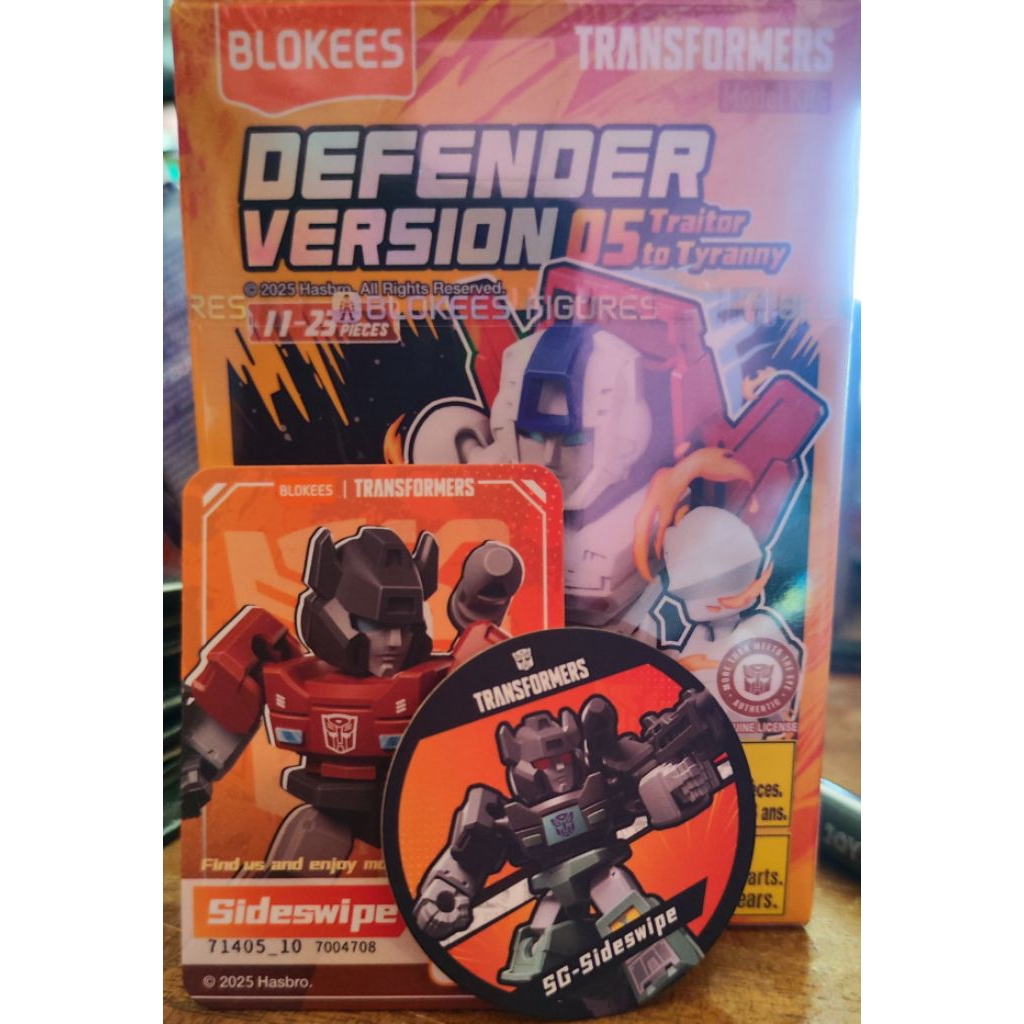 Transformers set GDV Sideswipe