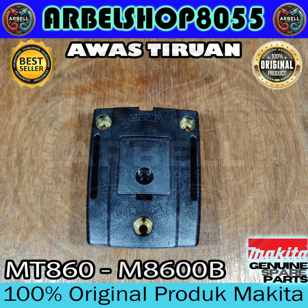 CRANK CAP SET MT 860 - M8600B TEMPAT OLI + TUTUP MAKITA MAKTEC MT860 - M8600B ORIGINAL PART MAKITA