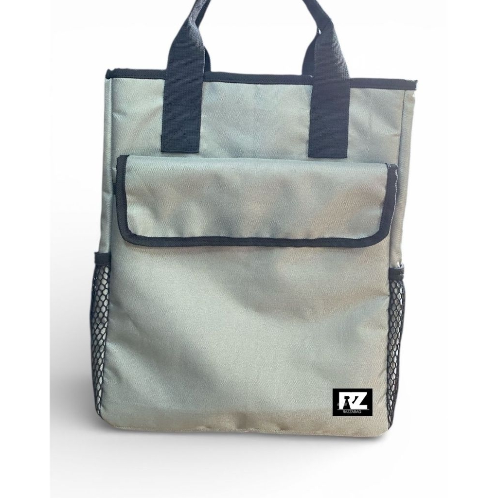 Tas jinjing tote bag jinjing laptop dokument tas pekerja kantoran guru propesional