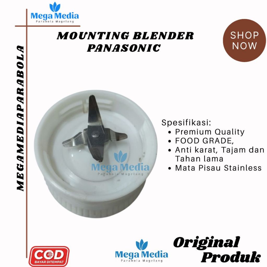 Mounting Mangkok Blender Panasonic / Dudukan Blender Panasonic