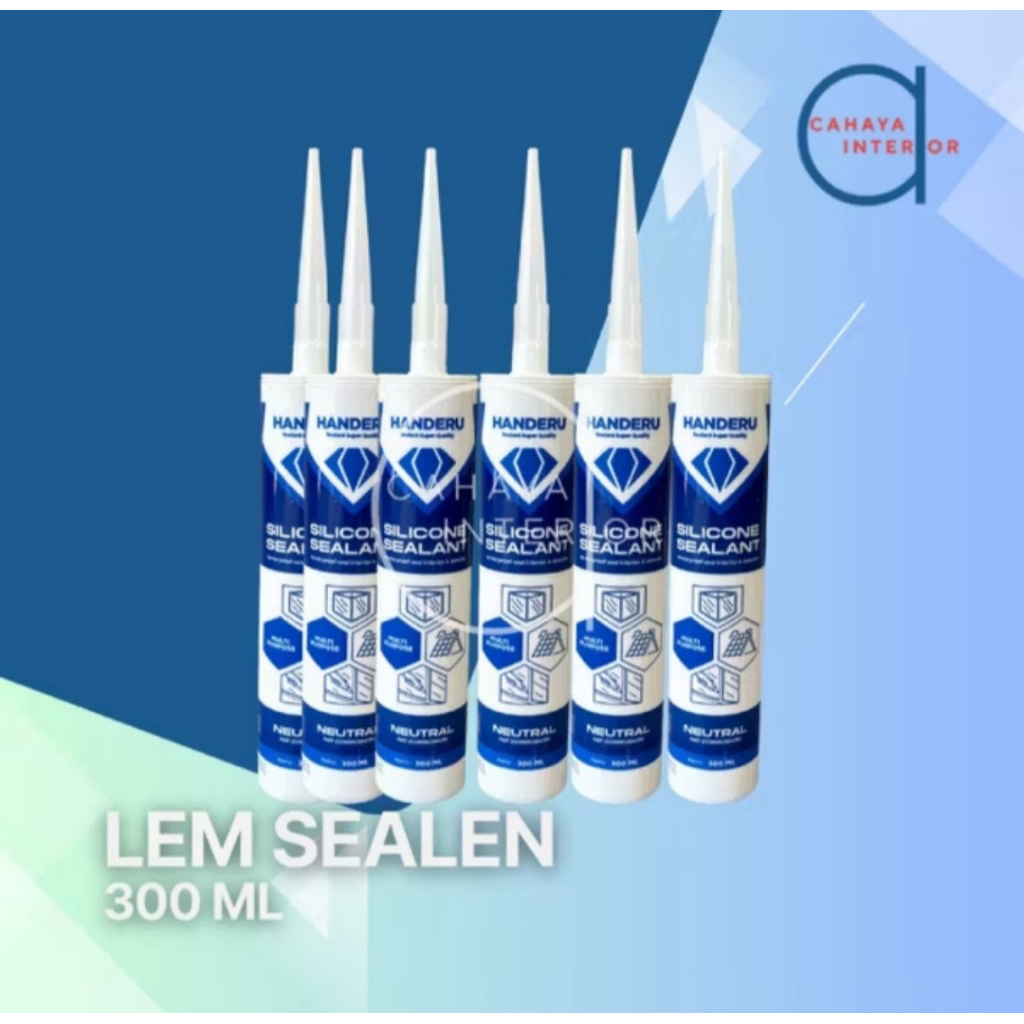 Lem Sealant Serbaguna untuk Lis Plafon PVC dan Lis Figura