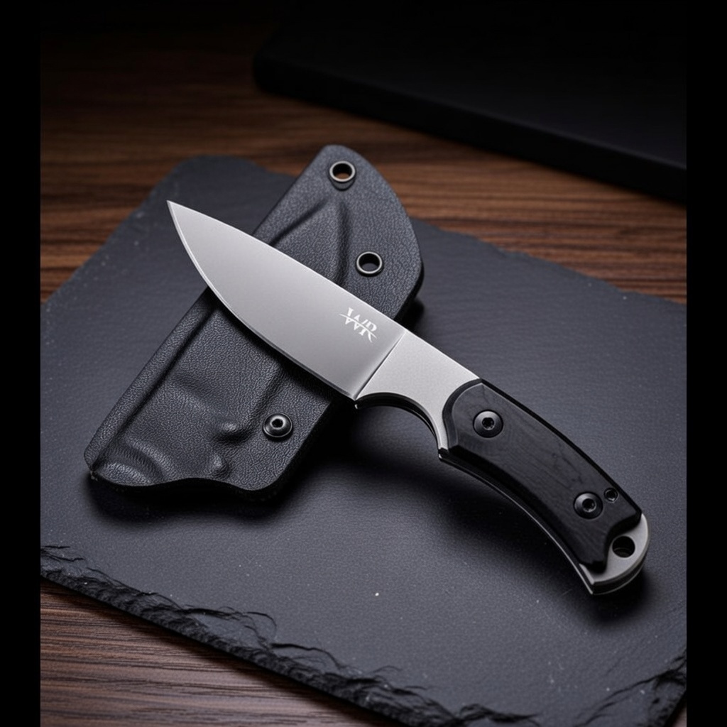 Pisau Tactical Kydex WR 21 Stainless Steel Anti Karat Modern Outdoor