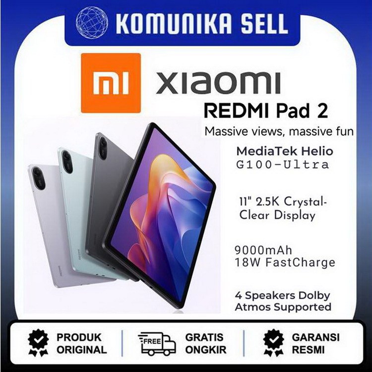 Xiaomi Redmi Pad 2 4G - 6GB/128GB
