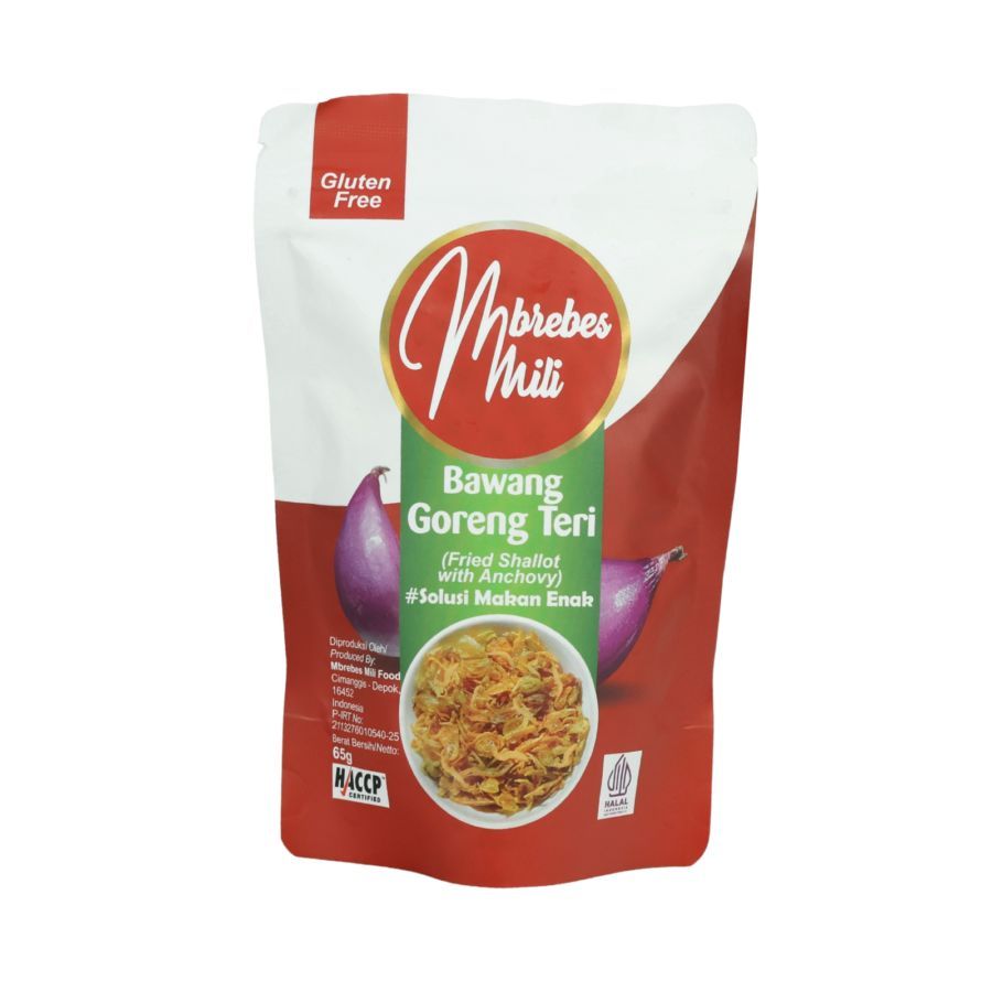 Mbrebes Mili Bawang Goreng Teri 65gram