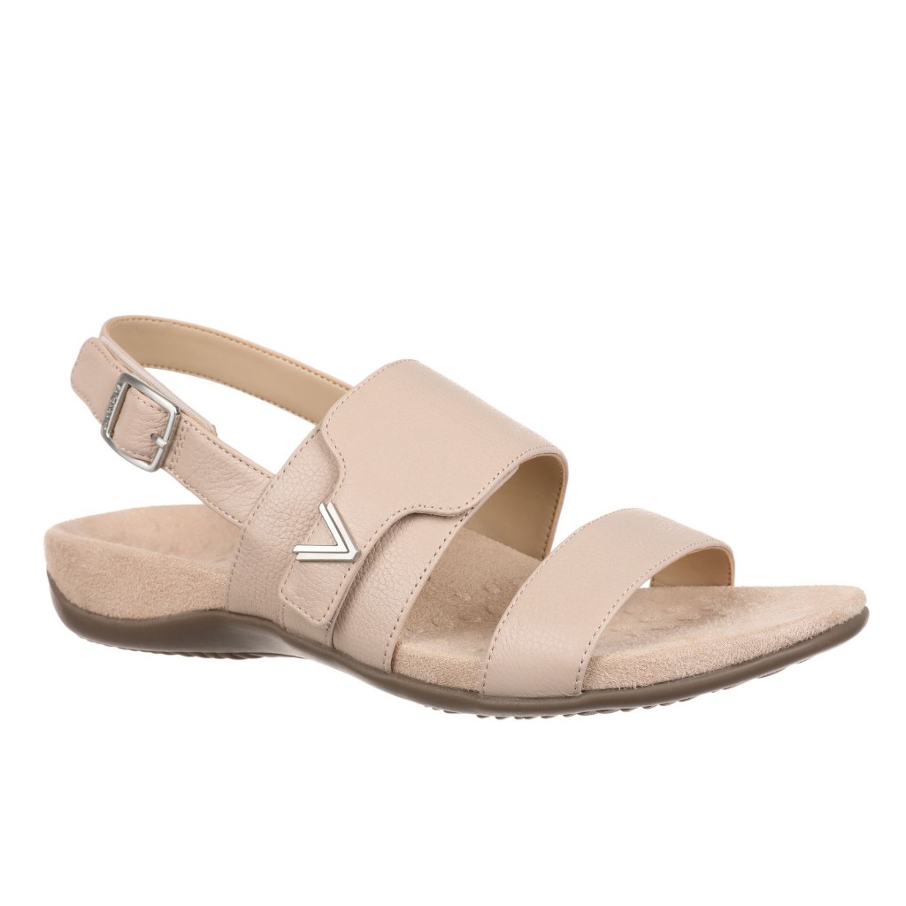 Vionic Reva oatmeal Sandal Wanita