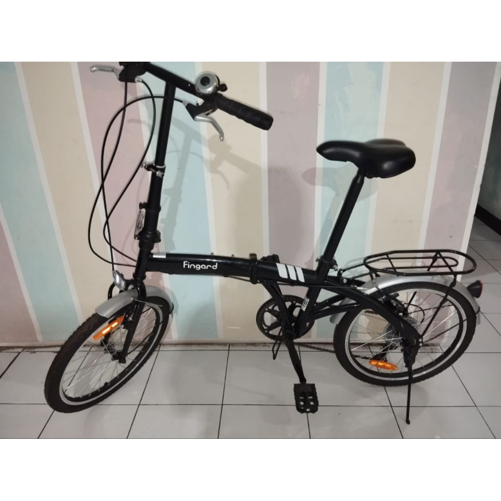 sepeda lipat fingard second minim pemakaian