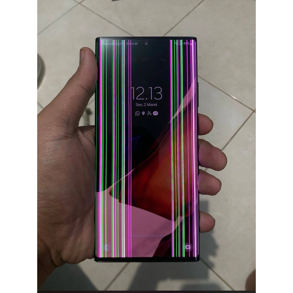 LCD SAMSUNG NOTE 20 ultra minus