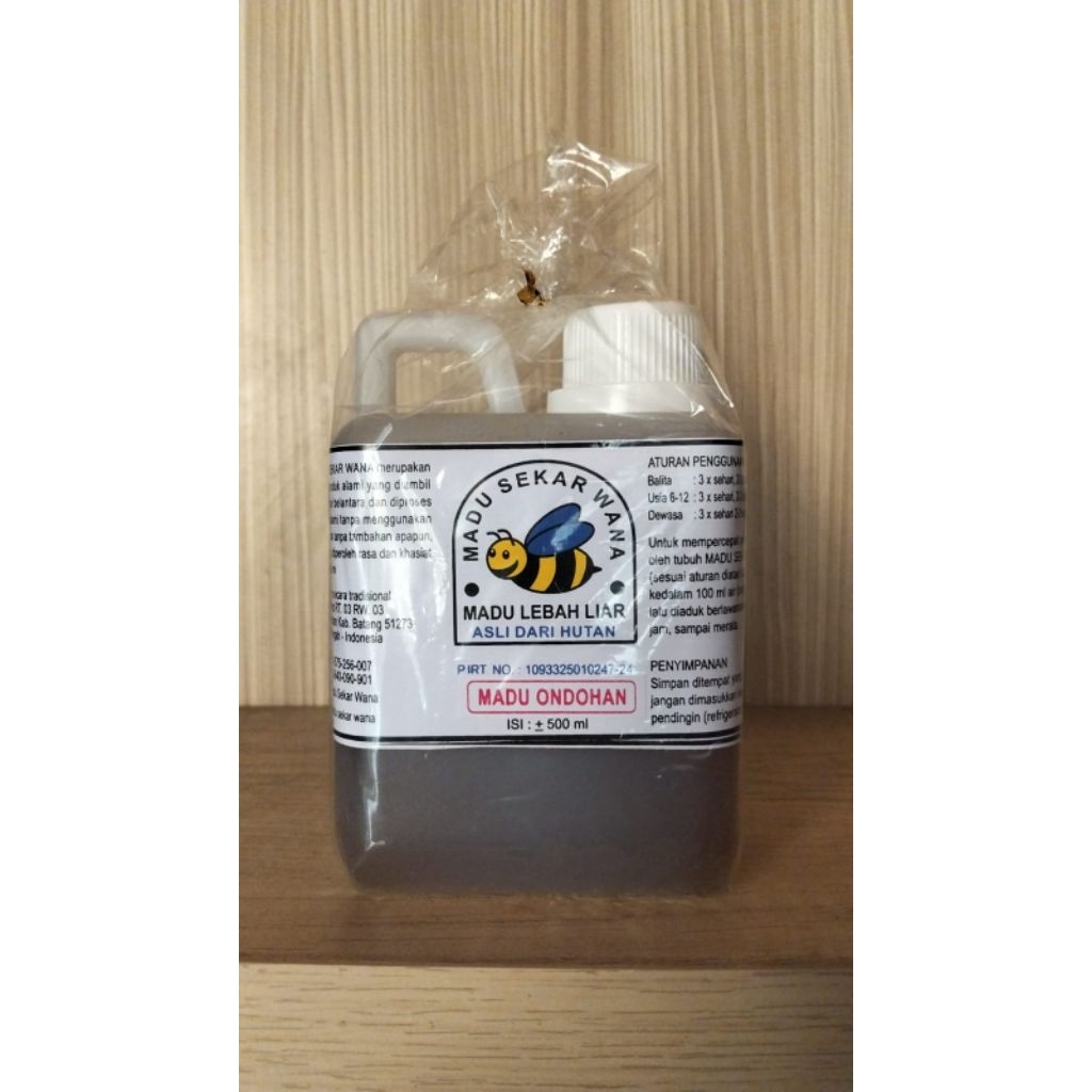 Madu Ondohan MADU SEKAR WANA Madu Murni Lebah Liar Asli dari Hutan Belantara BUKAN MADU TERNAK