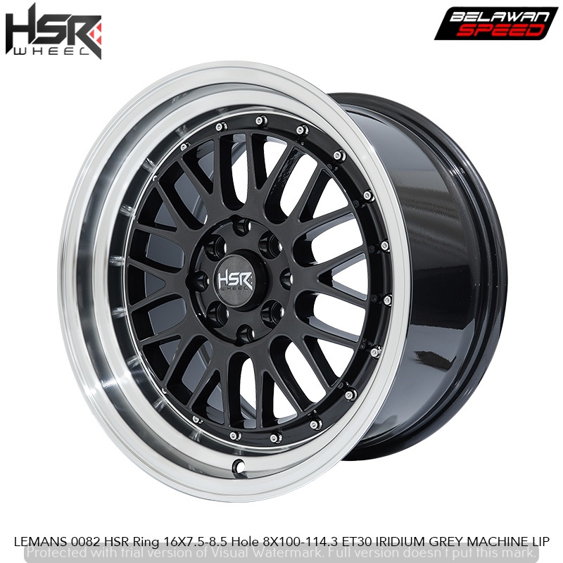velg mobil hsr lemans velg celong Ring 16 pcd 4X100/114.3 untuk avanza livina soluna city mobilio ja