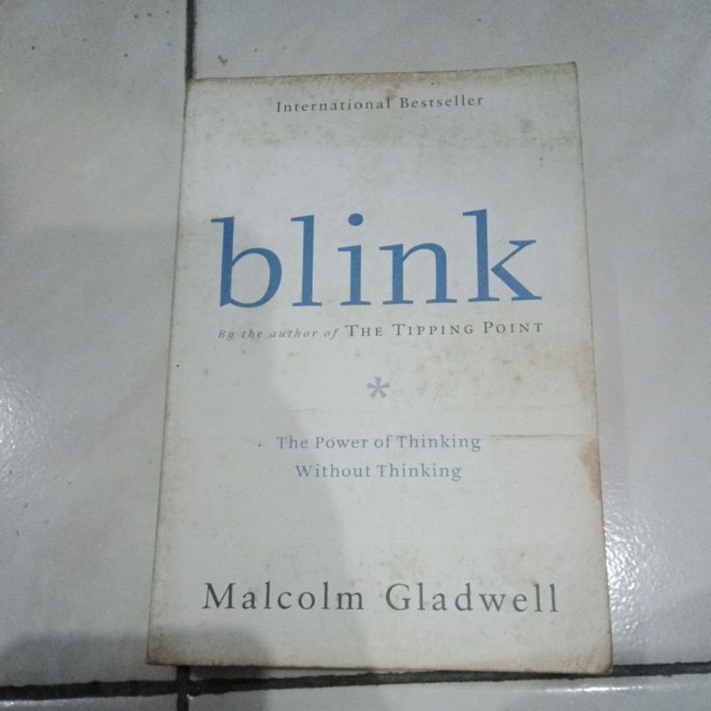 Buku Blink - Malcolm gladwell