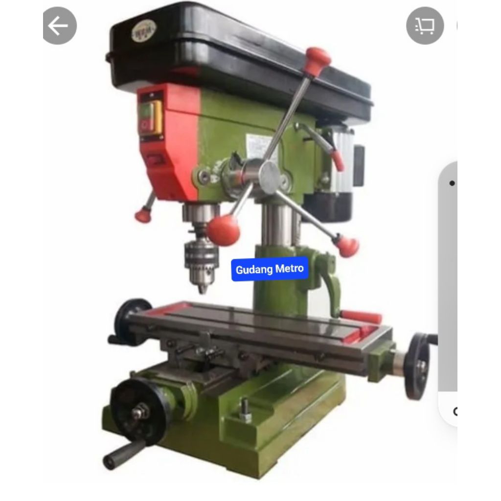 Mesin Bor Duduk/Drilling & Milling Michine/Bor Milling 16 mm