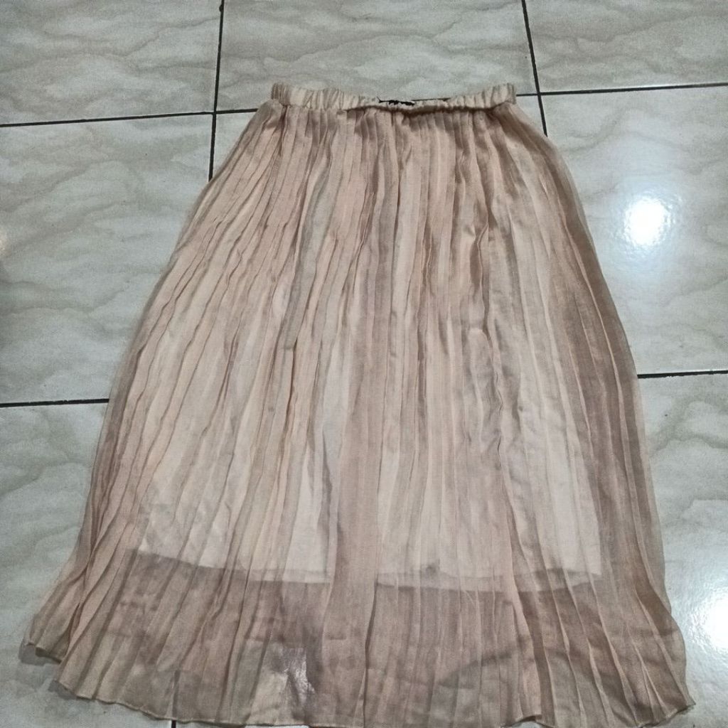 preloved rok lipit sifon defect