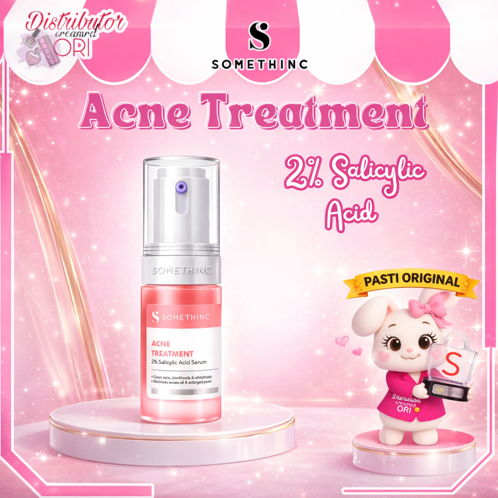 Somethinc Acne Treatment 2% Salicylic Serum 20ml/Serum Wajah | BPOM