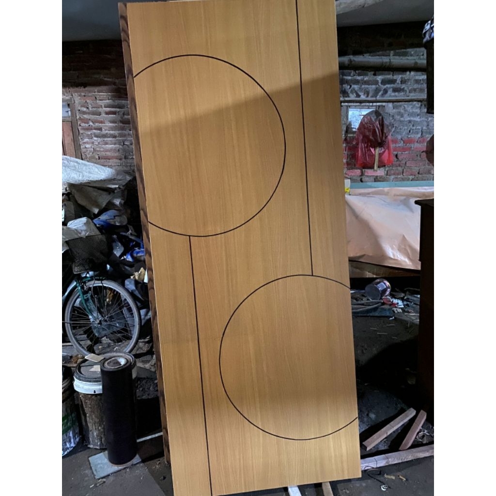 pintu triplek minimalis