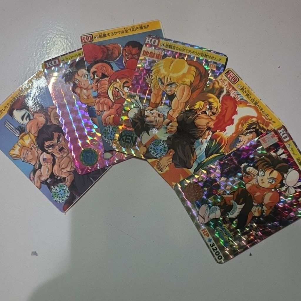 Kartu Street Fighter. Seri street fighter II