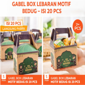 GABLE BOX LEBARAN MOTIF BEDUG – ISI 20 PCS