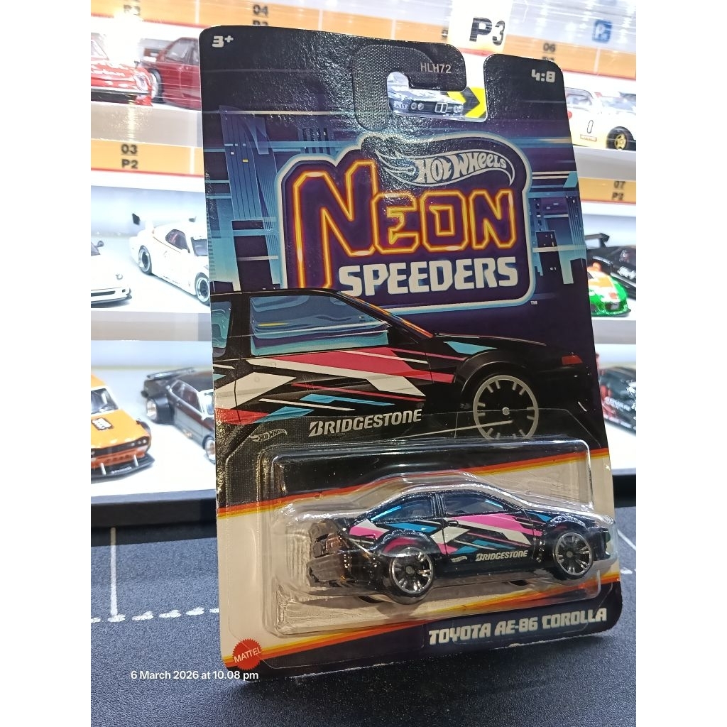 HOTWHEELS TOYOTA AE 86 COROLLA