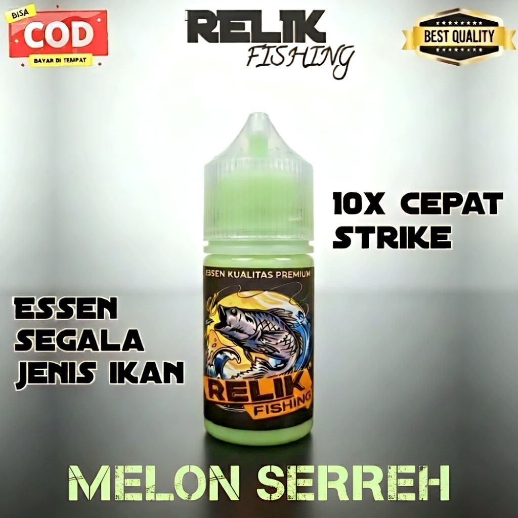Essen Umpan Ikan Harian & Galatama Melon Sereh | Umpan Pancing Gacor Untuk Mas Nila Mujair Patin
