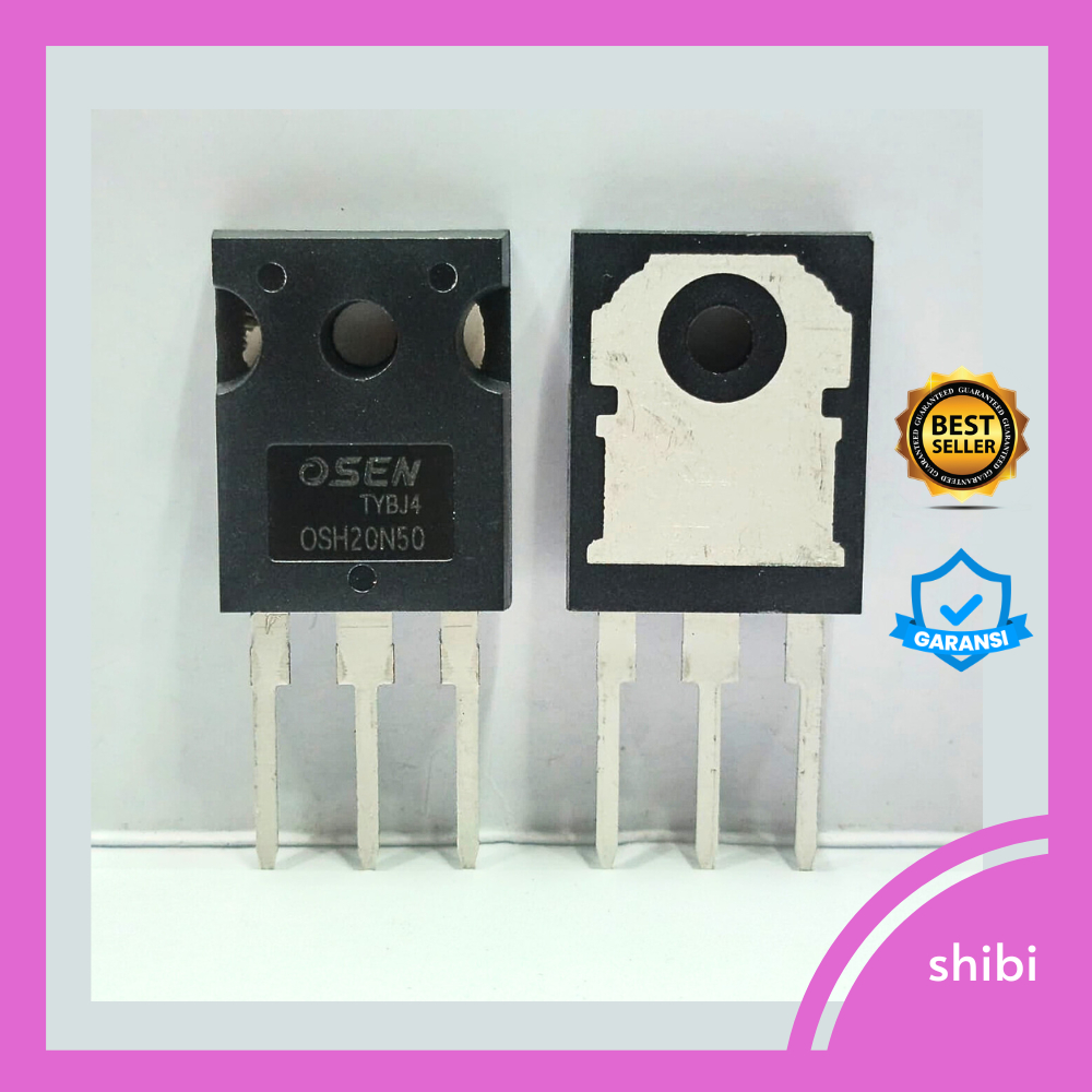 OSH 20N50 BARU GARANSI 500V 20A PENGGANTI FQA20N50 FSA20N50 FHA20N50 TSA20N50