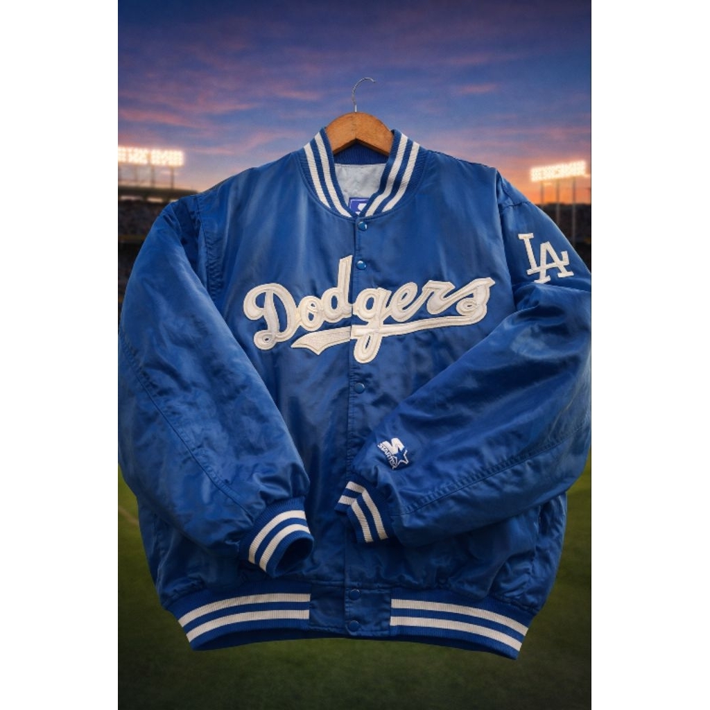 Varsity Starter Jaket Starter Dodgers