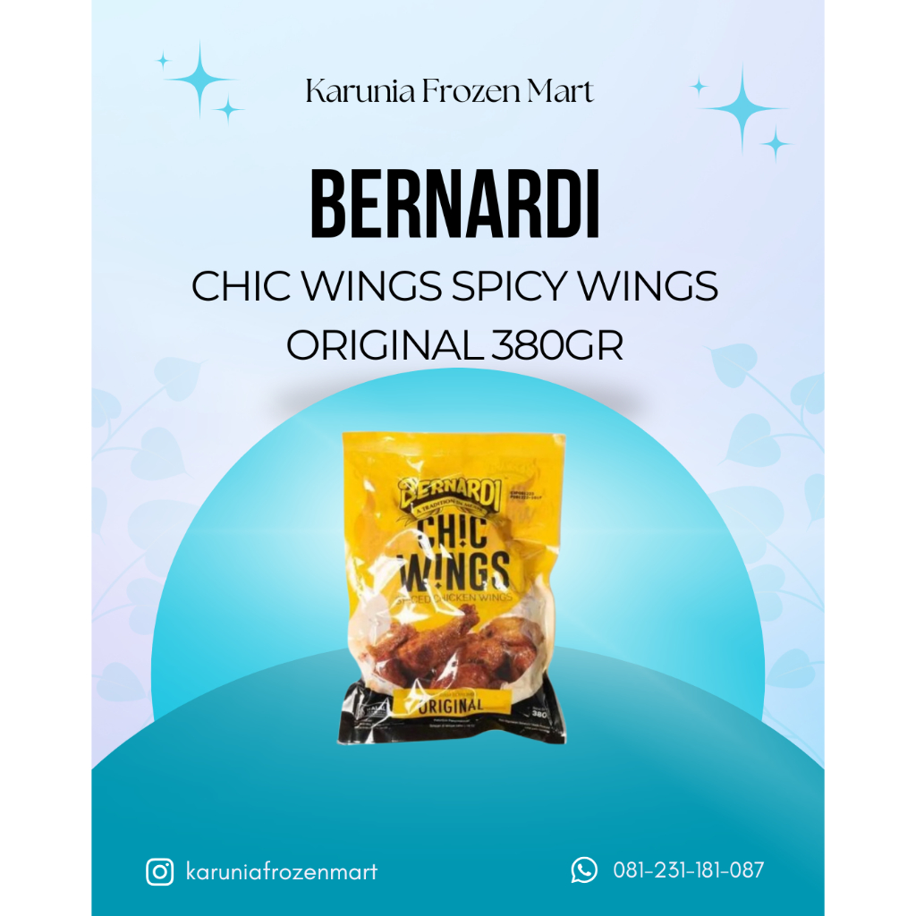 Bernardi Chicken Wings 380gr Bernardi Chicken Wings 380gr