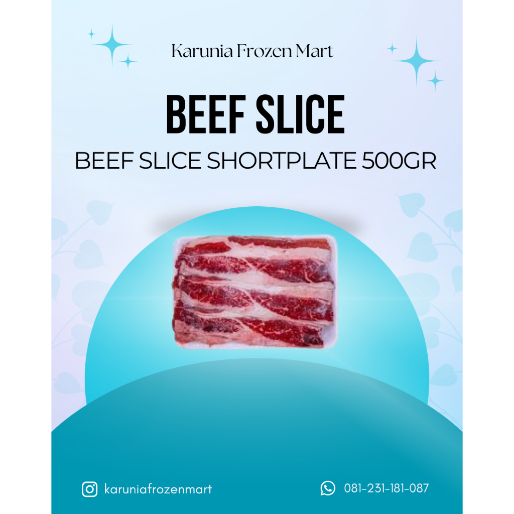 Beef Slice Shortplate US 500gr Beef Slice Shortplate US 500gr