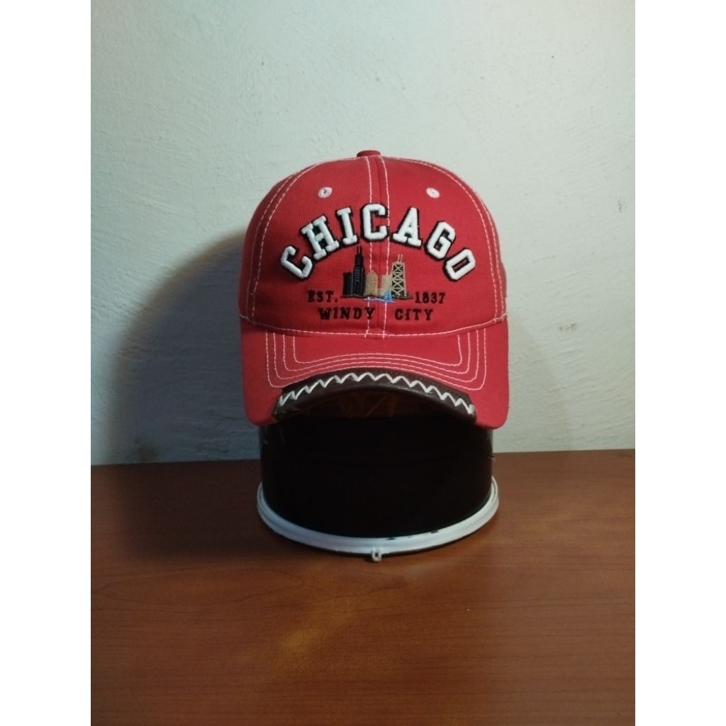 Topi Chicago Windy City Likenew
