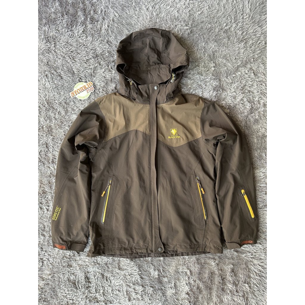 Jaket Outdoor Gore-tex Gorpcore Black Yak