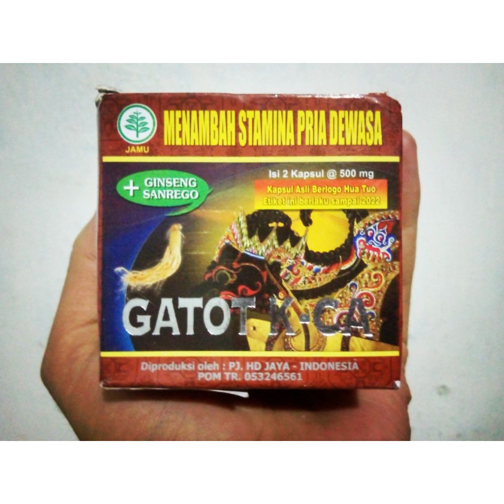 gatotkaca jamu originaL