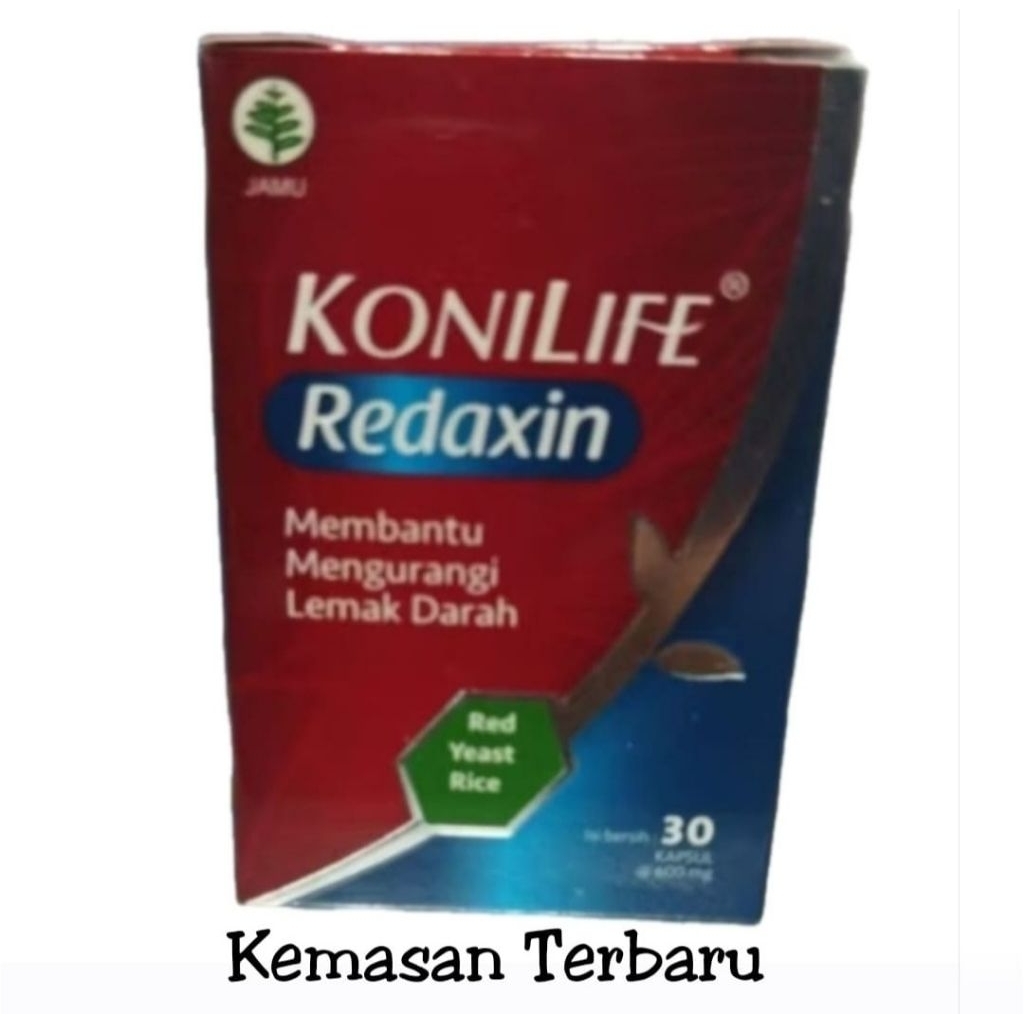 REDAXIN KONILIFE UNTUK KOLESTEROL ISI 30 KAPSUL